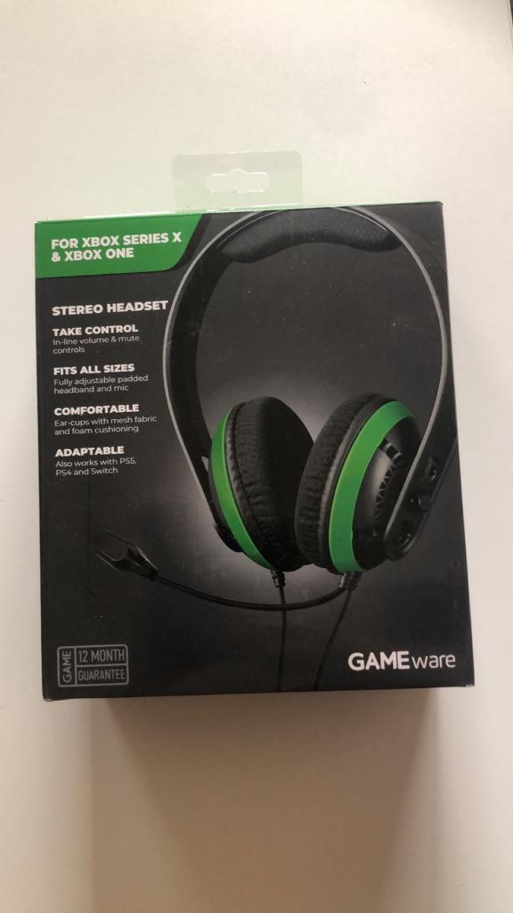Gameware gaming headset for PC / Xbox 
